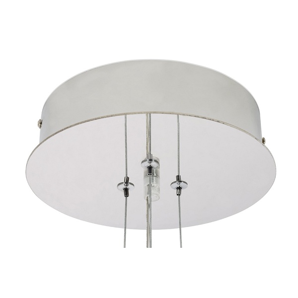 Lampa wisząca CONSTELATION 100 - LED, stal szczotkowana - Moosee