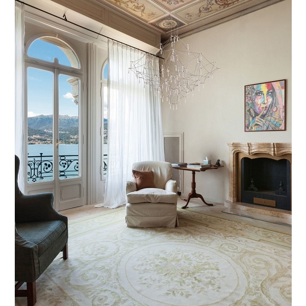 Lampa wisząca CONSTELATION 100 - LED, stal szczotkowana - Moosee