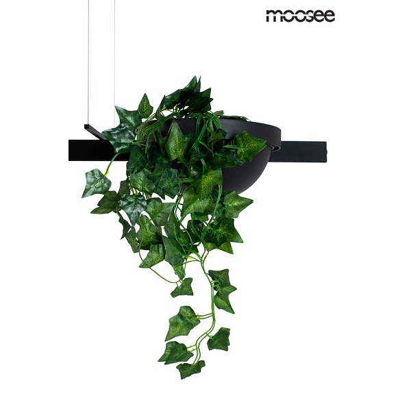 Lampa wisząca PLANT LINE czarna - Moosee