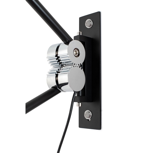 Lampa ścienna GEAR czarna - Moosee