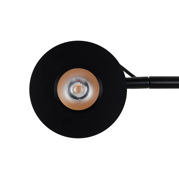 Lampa ścienna GEAR czarna - Moosee