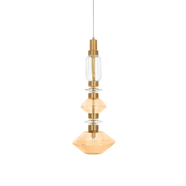 Lampa wisząca VASO złota - Moosee