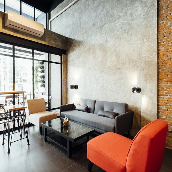 Lampa ścienna EOS czarny chrom - Moosee