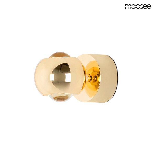 Lampa ścienna EOS złoty - Moosee