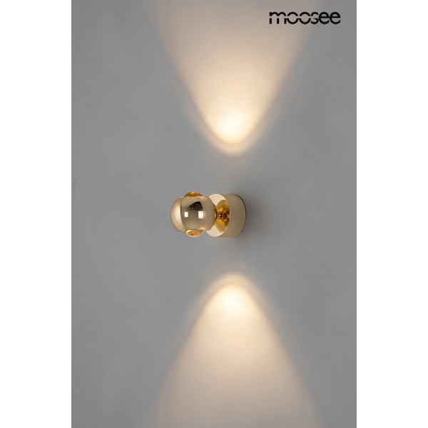 Lampa ścienna EOS złoty - Moosee