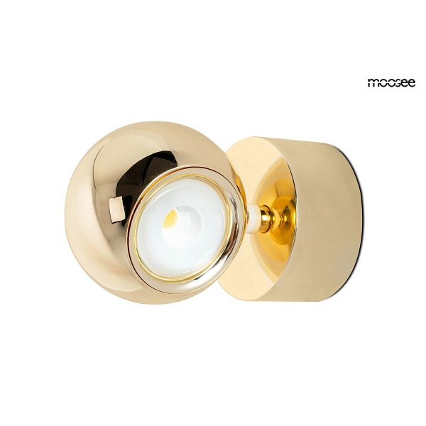 Lampa ścienna EOS złoty - Moosee