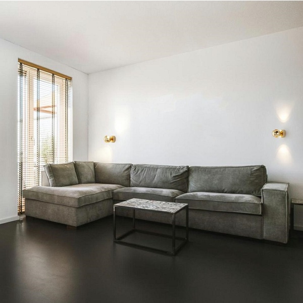 Lampa ścienna EOS złoty - Moosee