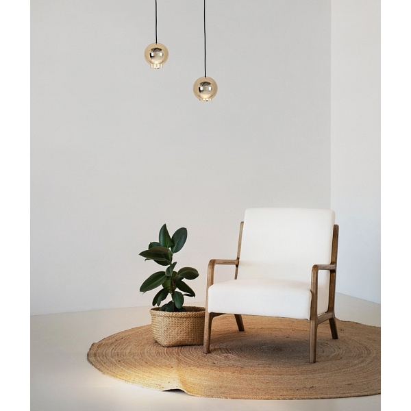 Lampa wisząca OJO złota - Moosee