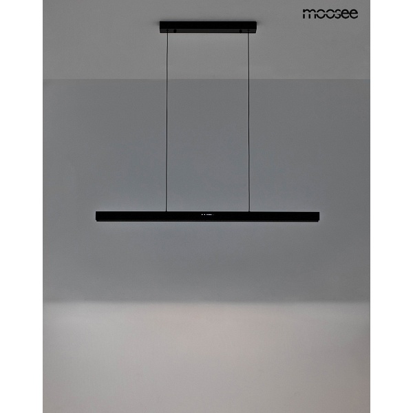 Lampa wisząca LINER czarna - Moosee