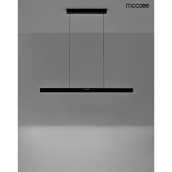 Lampa wisząca LINER czarna - Moosee