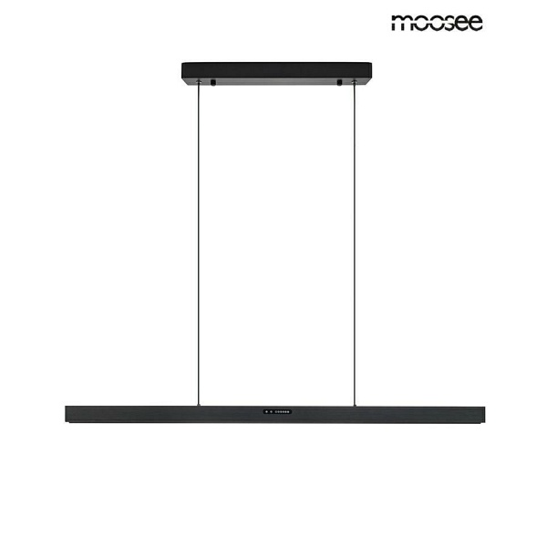 Lampa wisząca LINER czarna - Moosee