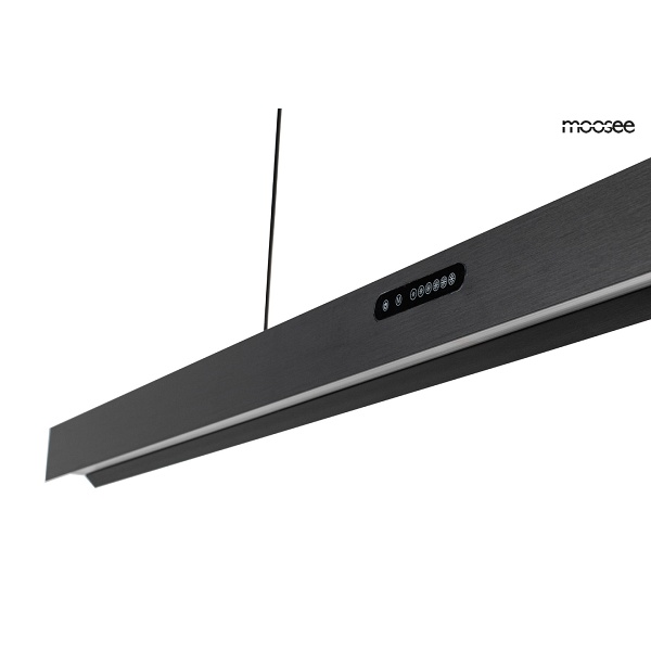 Lampa wisząca LINER czarna - Moosee