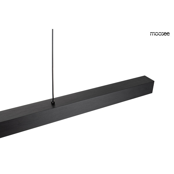 Lampa wisząca LINER czarna - Moosee