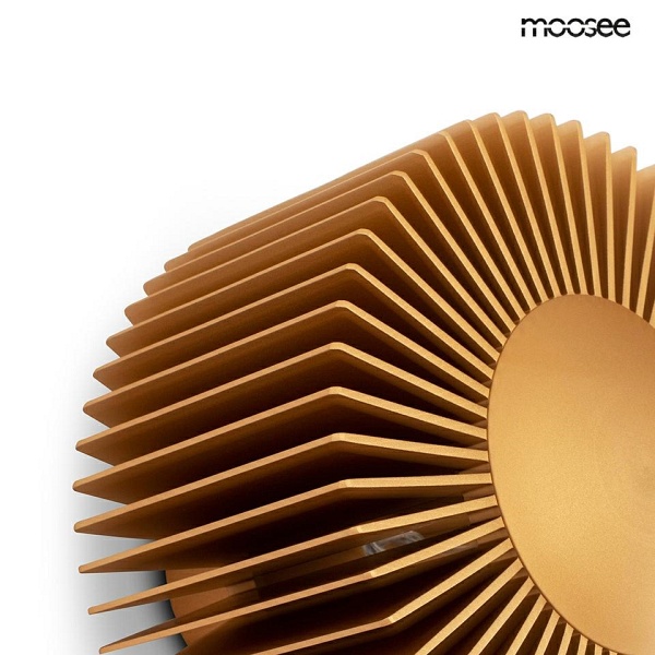 Lampa ścienna SUNNY złota - Moosee