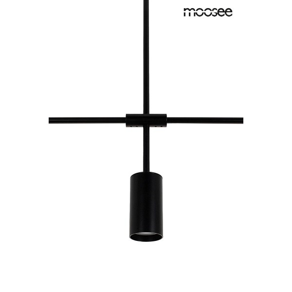 Lampa wisząca MODERNO czarna - Moosee