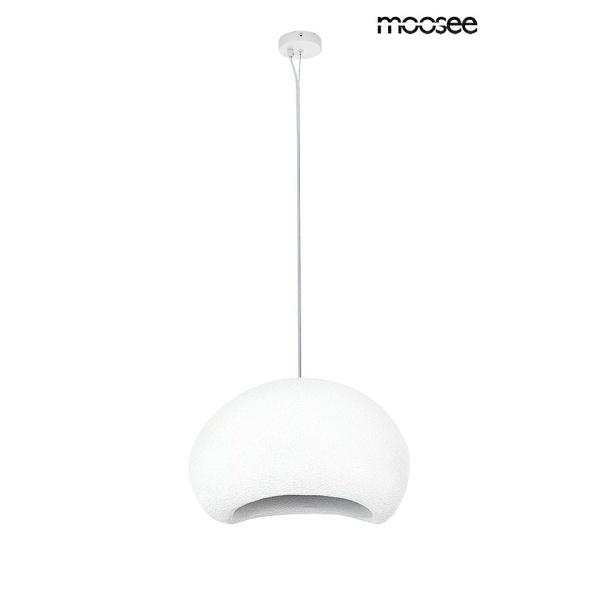 Lampa wisząca NEST 40 biała - Moosee