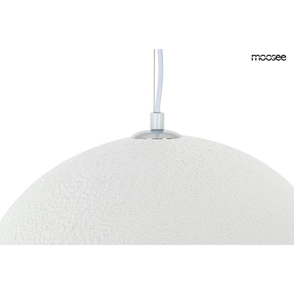 Lampa wisząca NEST 40 biała - Moosee