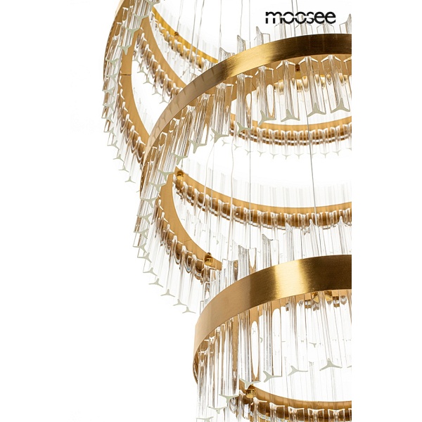 Lampa wisząca GHIA 5 złota - Moosee