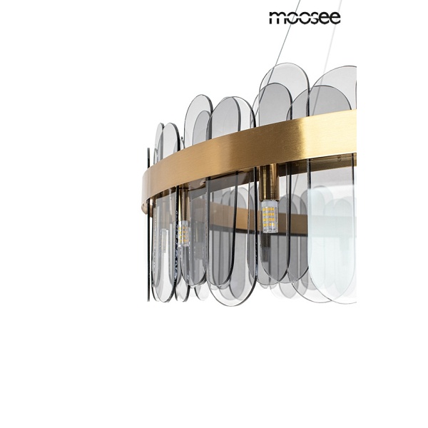 Lampa wisząca NEMO 100 złota - Moosee