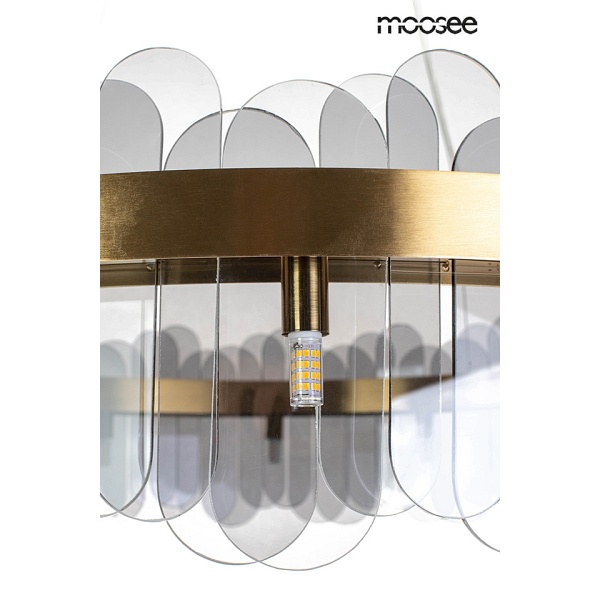 Lampa wisząca NEMO 100 złota - Moosee