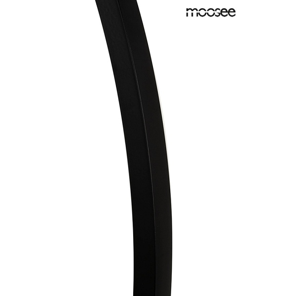 Lampa ścienna HOOP 80 czarna - Moosee