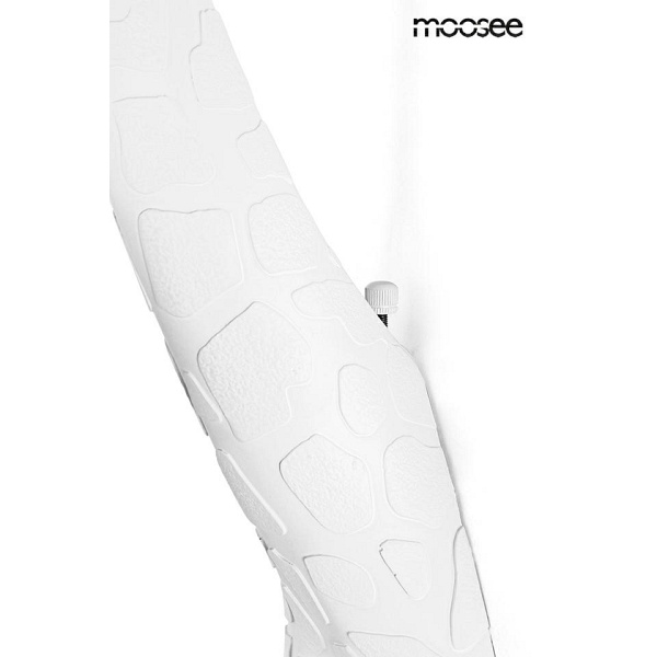 Lampa ścienna GIRAFFE biała - Moosee