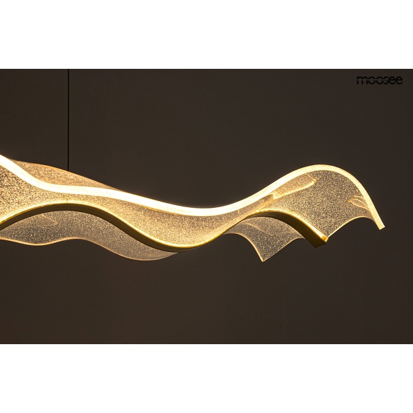 Lampa wisząca BREATH 120 złota - Moosee