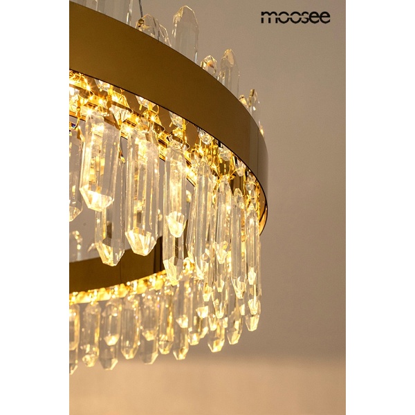 Lampa wisząca AMIRA 60 złota - Moosee