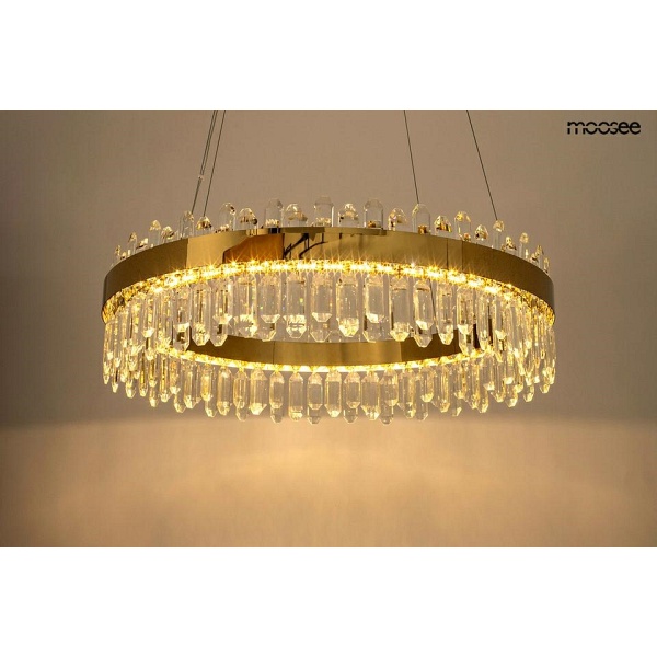 Lampa wisząca AMIRA 80 złota - Moosee