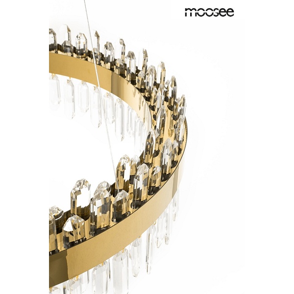 Lampa wisząca AMIRA 80 złota - Moosee