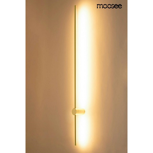Lampa ścienna OMBRE 120 złota - Moosee