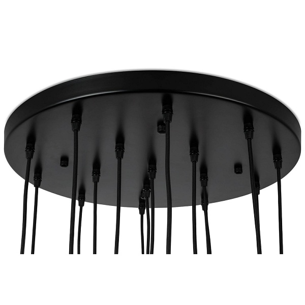 Lampa wisząca CANNON DISC 16 złota - Moosee