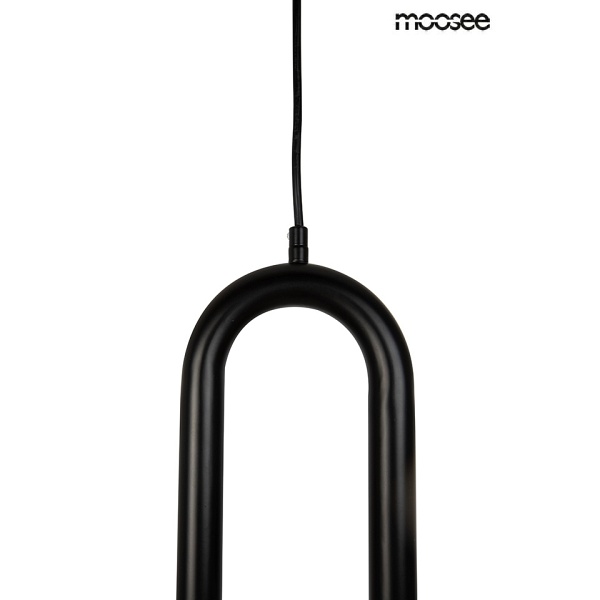 Lampa wisząca PUZO S czarna - Moosee