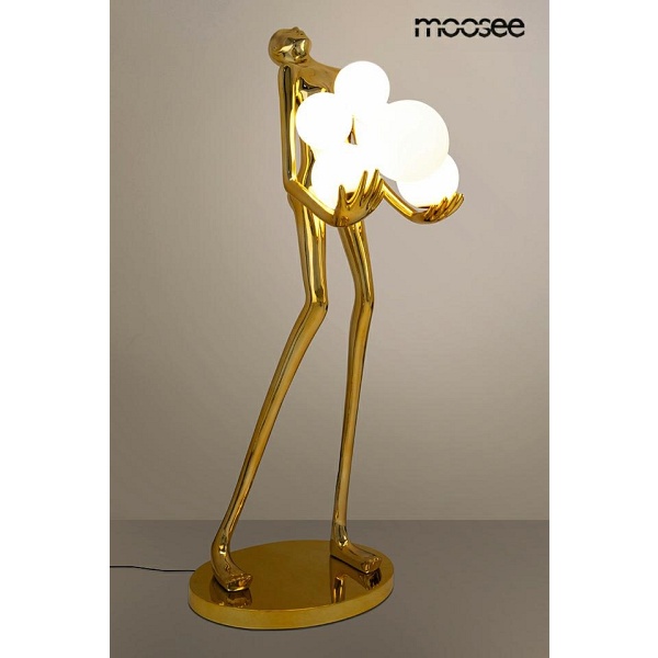Lampa podłogowa HUMAN GOLD PREMIUM - Moosee