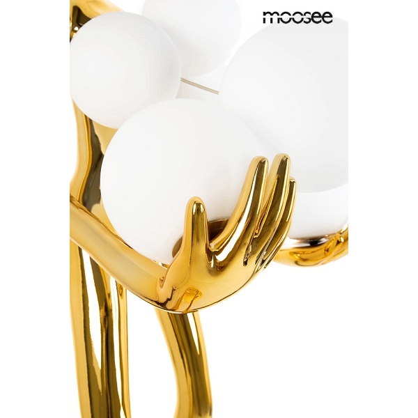 Lampa podłogowa HUMAN GOLD PREMIUM - Moosee