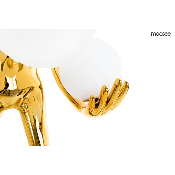 Lampa podłogowa HUMAN GOLD PREMIUM - Moosee