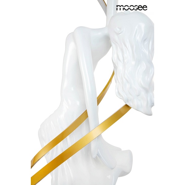 Lampa podłogowa DANCING QUEEN biała - Moosee