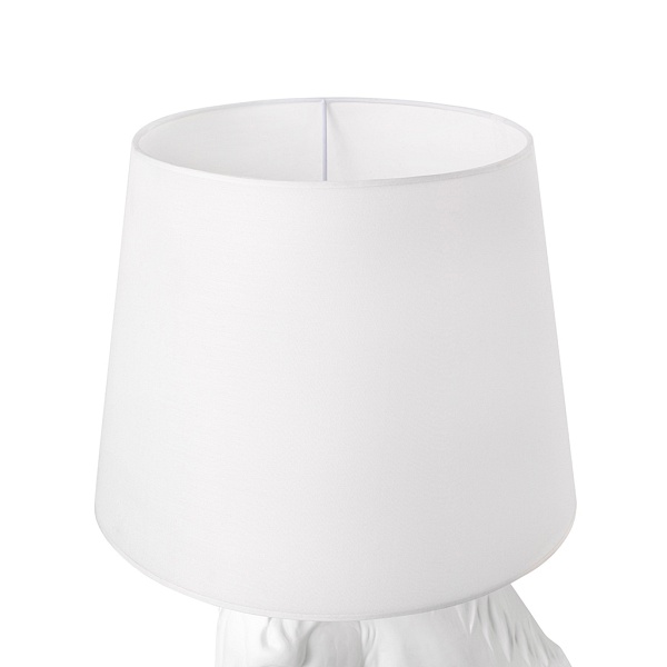 Lampa podłogowa KOŃ HORSE STAND M biała - włókno szklane - Moosee