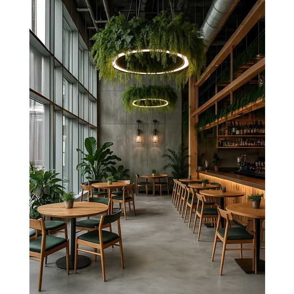 Lampa wisząca GARDENS 90 czarna - Moosee