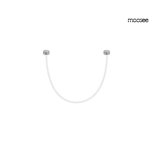 Lampa wisząca LASSO 200 Smart srebrna - Moosee