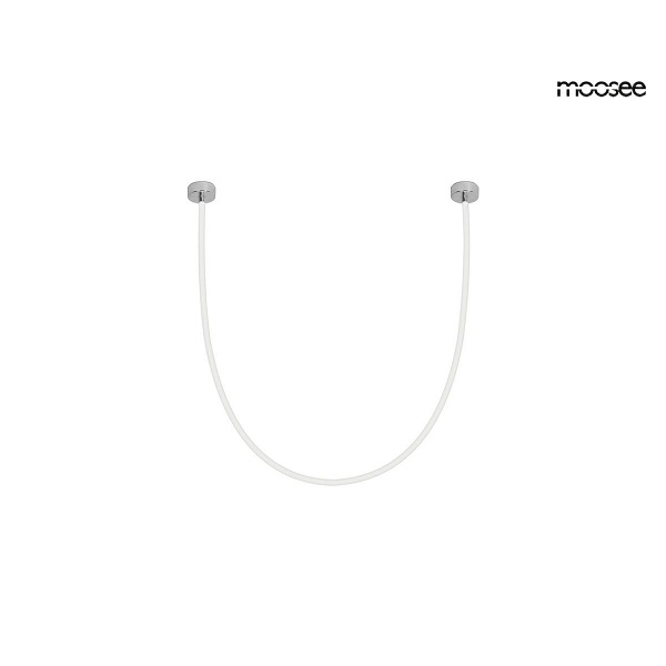 Lampa wisząca LASSO 300 Smart srebrna - Moosee