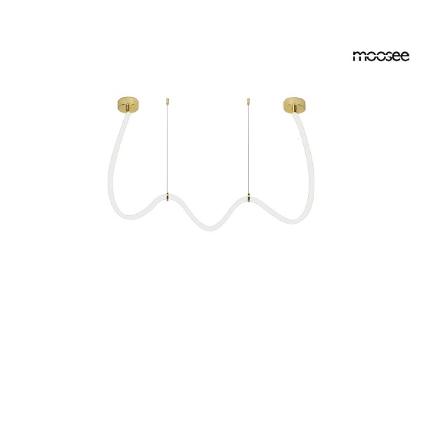 Lampa wisząca LASSO 400 Smart złota - Moosee