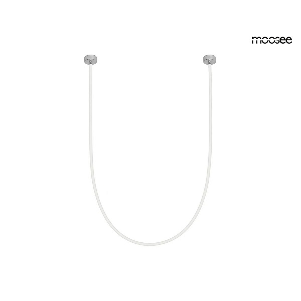 Lampa wisząca LASSO 500 Smart srebrna - Moosee