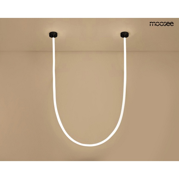 Lampa wisząca LASSO 500 Smart czarna - Moosee