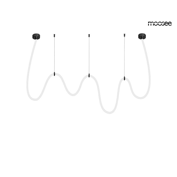 Lampa wisząca LASSO 500 Smart czarna - Moosee