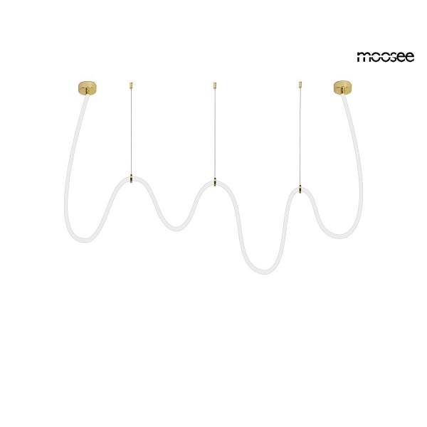 Lampa wisząca LASSO 500 Smart złota - Moosee