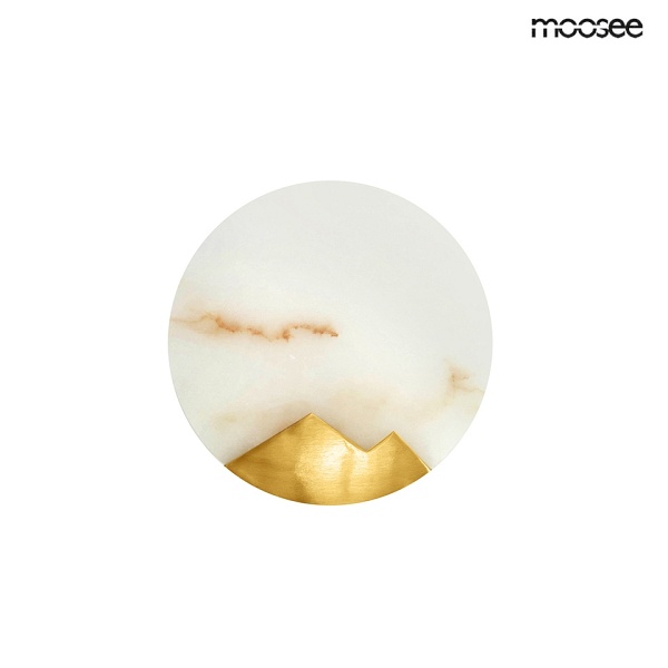 Lampa ścienna LUXIO złota - Moosee