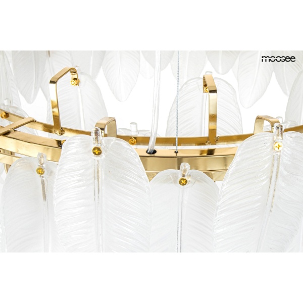 Lampa wisząca ROCH 60 złota - Moosee