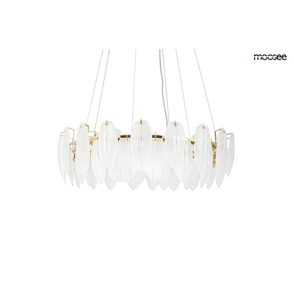 Lampa wisząca ROCH 60 złota - Moosee