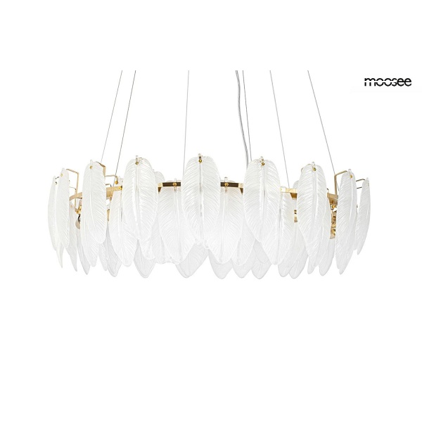 Lampa wisząca ROCH 100 złota - Moosee